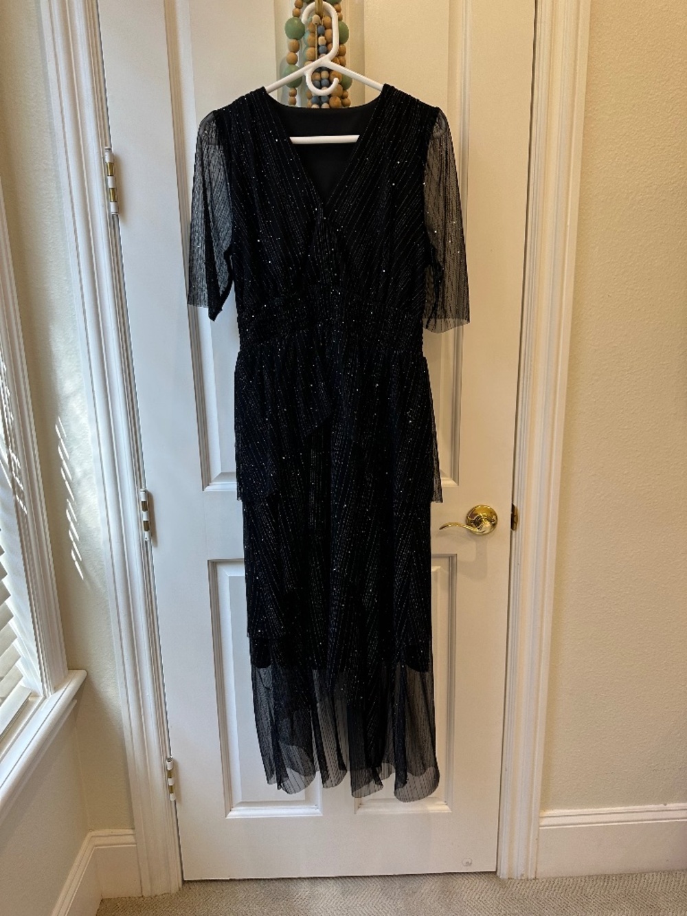 Sparkly Black Dress L